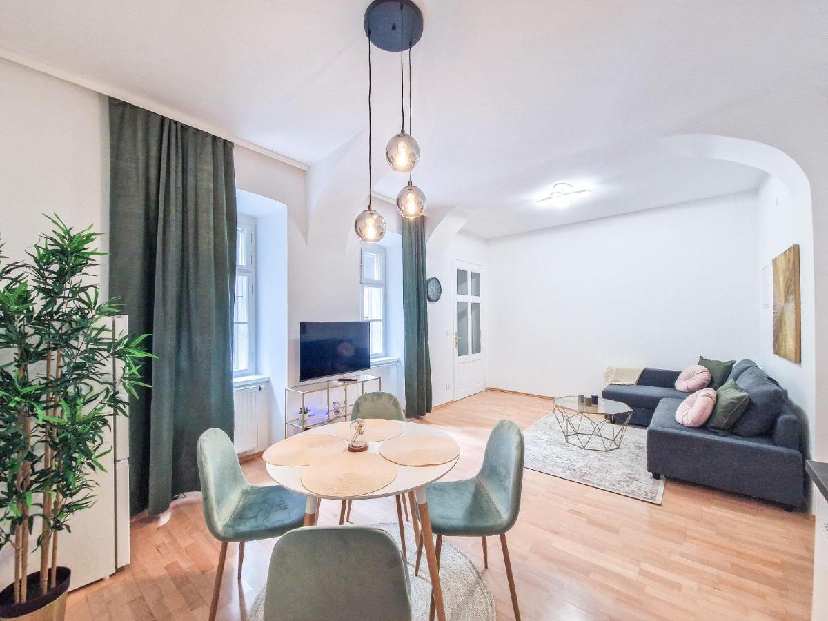 Feelhome - Design Apartment Fur 4 Gaste - Smart Tv - Naschmarkt Wien Eksteriør billede